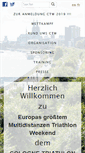 Mobile Screenshot of koelntriathlon.de